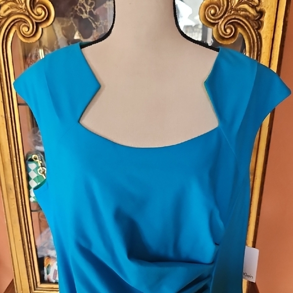 NWT Calvin Klein Square Neck Dress - Picture 2 of 10